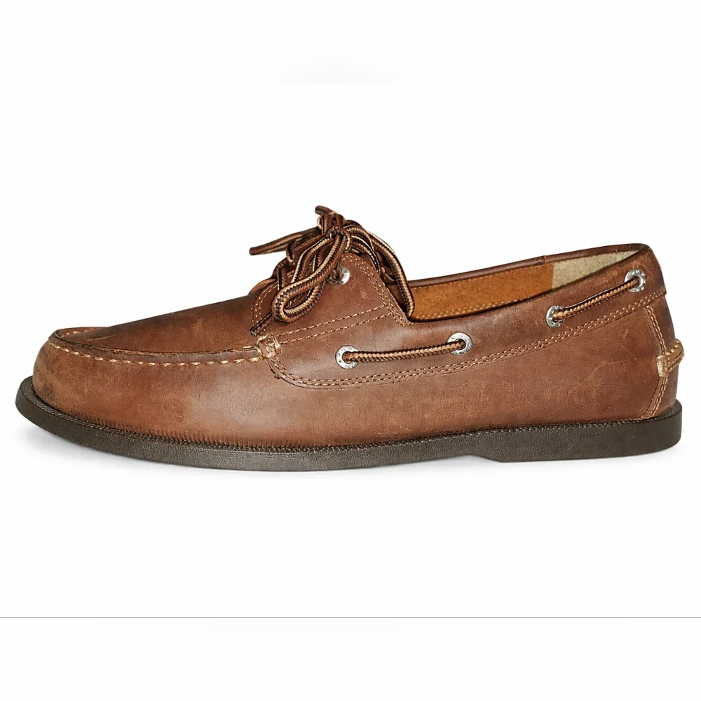 Dockers Men's Vargas Leather Casual Classic Boat Shoe US9.5